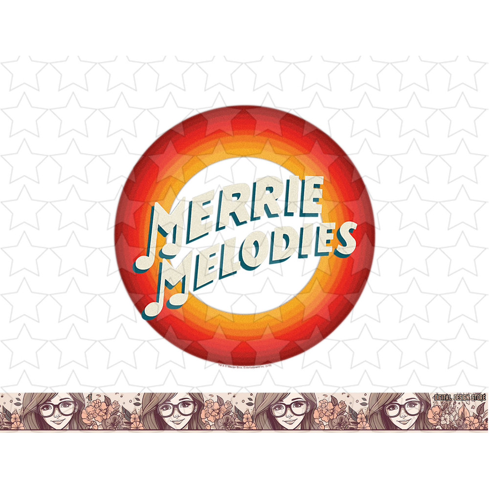 Looney Tunes Merrie Melodies Logo png, sublimation, digital download .jpg