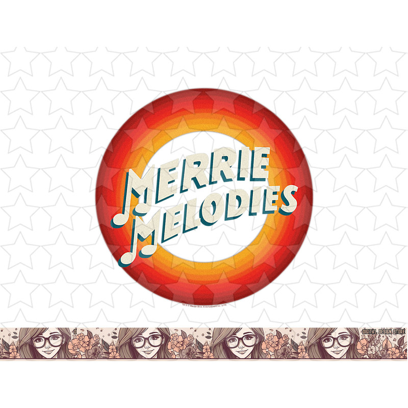 Looney Tunes Merrie Melodies Logo png, sublimation, digital download .jpg