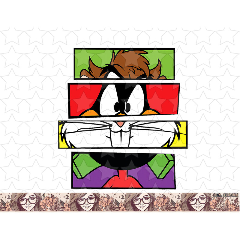 Looney Tunes Mismatch png, sublimation, digital download .jpg