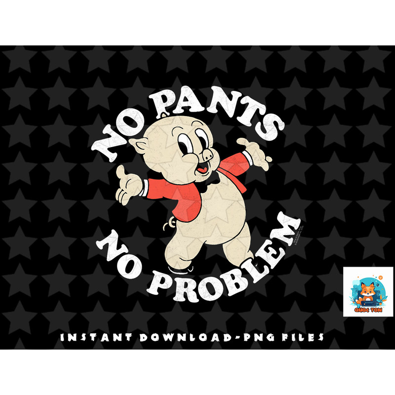 Looney Tunes Porky Pig No Pants png, sublimation, digital download.jpg