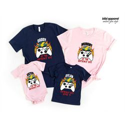 gamer birthday boy shirt, family birthday shirt, gaming boy, personalized gamer shirt, video game birthday shirt, gamer