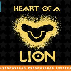disney the lion king simba heart of a lion png, sublimation, digital download
