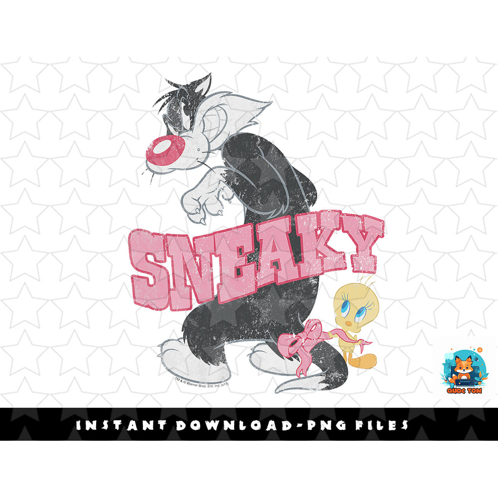Looney Tunes Sneaky png, sublimation, digital download.jpg