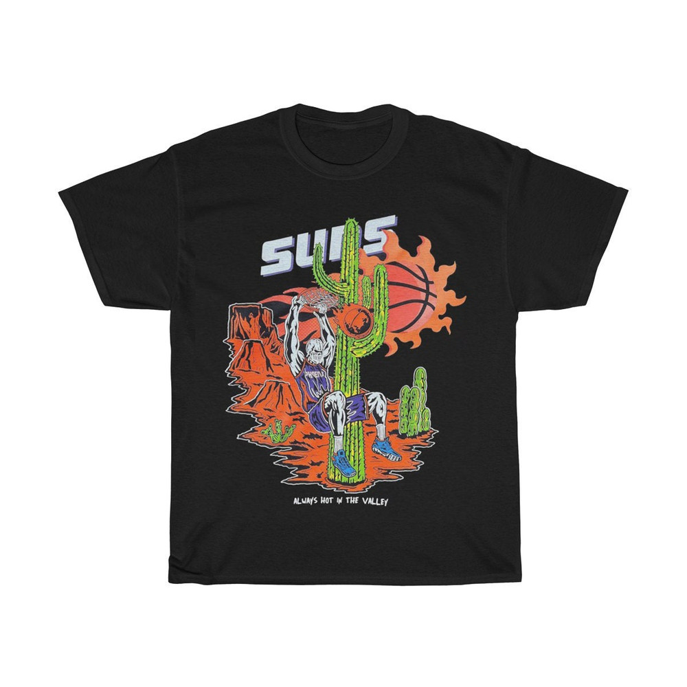 Warren Lotas  Always Hot in the Valley  Phoenix Suns T-shirt  NBA Suns in 4 shirt,  Basketball Shirt, Youth , Devin booker shirt - UNISEX - 5.jpg
