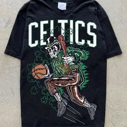 warren lotas   celtics clover   boston celtics t shirt   nba celtics pride,  basketba