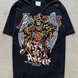 warren lotas   has no love for the opposition   lakers nba t shirt   nba lakers shirt