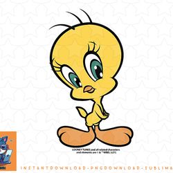 looney tunes tweety bird cute portrait folded hands png, sublimation, digital download