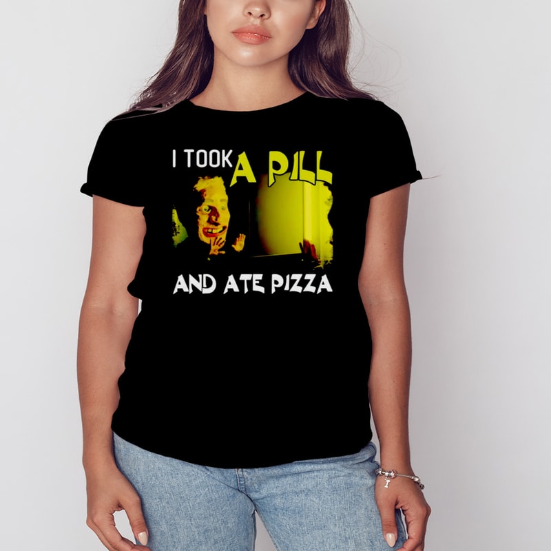 Mike Posner I Took A Pill And Ate Pizza Shirt, Unisex Clothing, Shirt For Men Women, Graphic Design, Unisex Shirt