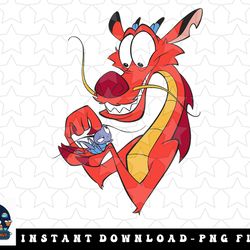 disney mulan mushu and cri-kee pocket logo png, sublimation, digital download
