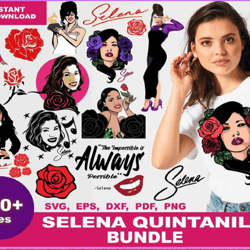 150 files selena quintanilla svg bundle, como la flor svg