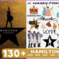 130 hamilton svg bundle, hamilton svg, musical svg