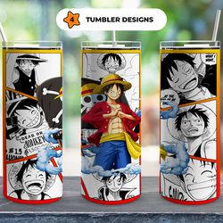 anime tumbler, monkey d luffy tumbler, monkey d luffy skinny tumbler, monkey  luffy anime tumbler