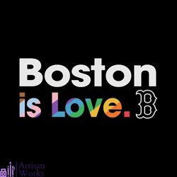 boston red sox is love city pride svg mlb pride svg cricut file