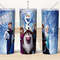 Frozen 20oz Skinny Tumbler Sublimation Designs, Anna and Elsa Tumbler Png, Cartoon Tumbler, Frozen Printable File Digital Download-1.jpg