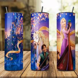 princess 20oz skinny tumbler wrap png, princess png, princess tumbler png, princess png, princess disney, tangled prince