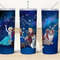 Frozen 20oz tumbler, 20oz Skinny Tumbler, Elsa Olaf and Anna Tumbler Sublimation Designs, Cartoon Tumbler, Princess png Digital Download.jpg
