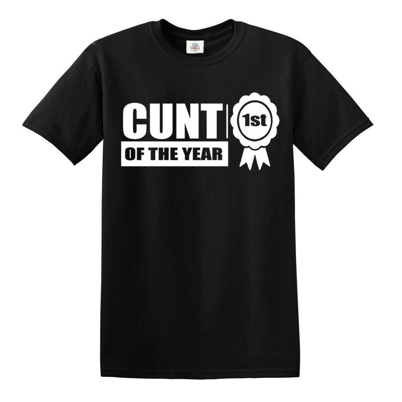 1ST Cunt Of The Year Men's T-Shirts joke t-shirt clothing birthday novelty t shirts tee shirt - 2.jpg