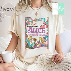 alice in wonderland t shirt, retro disney shirt, disney princess shirt, disney character shirt, magic kingdom shirt, dis