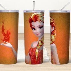 frozen fever globos tumbler, frozen tumbler, frozen skinny tumbler