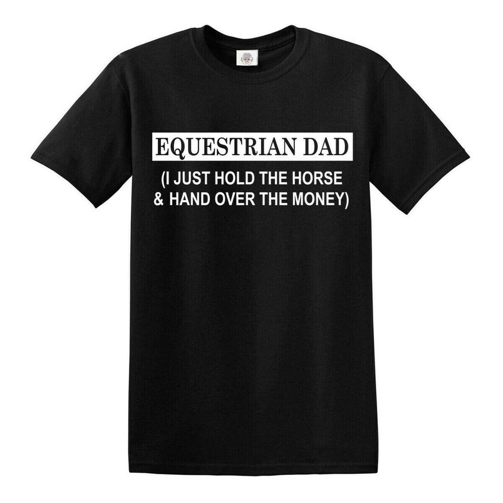 Equestrian Dad Men's T-Shirt Gift For Dads Birthday Fathers Day Daddy Funny - 2.jpg