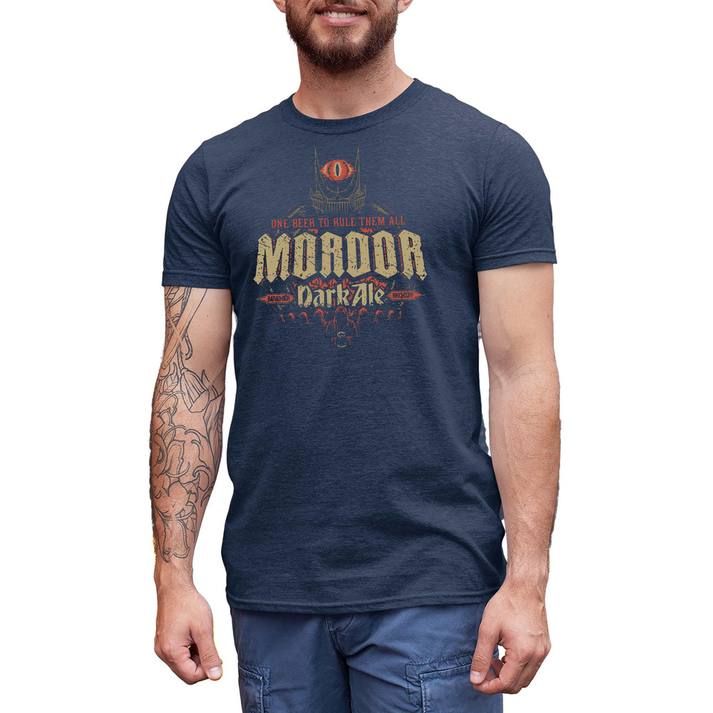 Dark Ale T-Shirt Fantasy Ring Movie TShirt Elves Lord Mythic One Beer To Rule Them All - 3.jpg