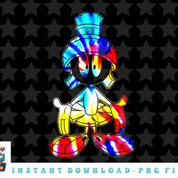 looney tunes marvin the martian tie dye fill png, sublimation, digital download