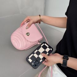 retro new sheepskin light casual mini small bag versatile messenger bag mobile phone bag