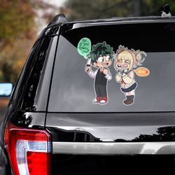 my hero academia sticker, anime decal, manga decal, my hero academia, my hero academia decal, anime sticker