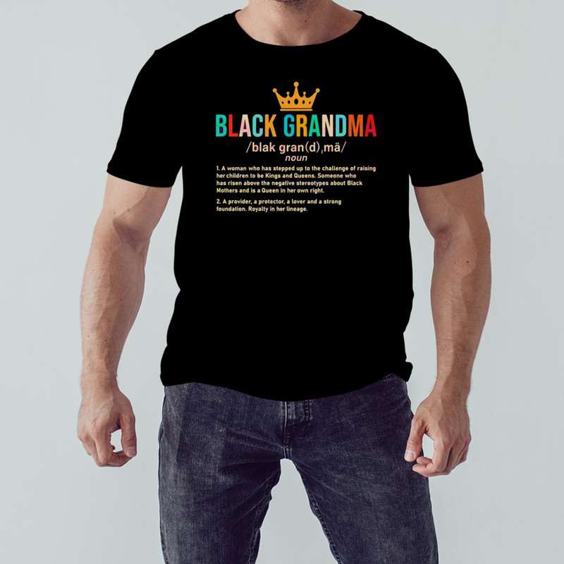 Juneteenth Family Black Grandma African American Shirt, Unisex Clothing, Shirt For Men Women, Graphic Design