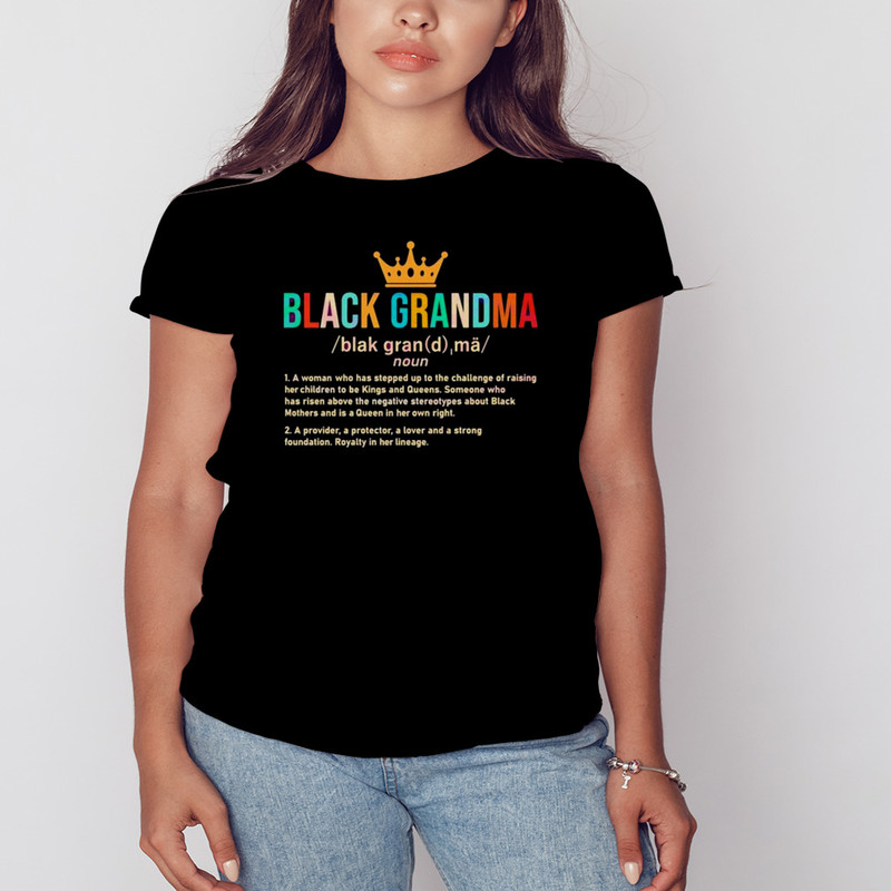 Juneteenth Family Black Grandma African American Shirt, Unisex Clothing, Shirt For Men Women, Graphic Design