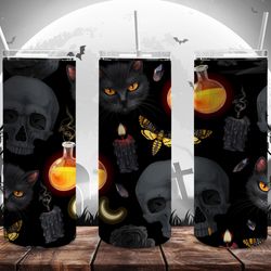 halloween candy tumbler, halloween candy skinny tumbler