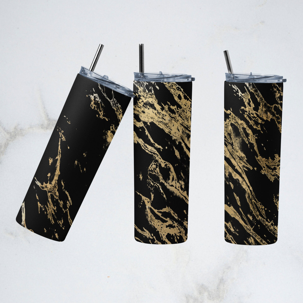 Summer Floral Flip Flops Tumbler, Summer Floral Flip Flops Skinny Tumbler, Glamour In Glitter Tumbler.png