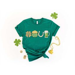st. patricks shirt, irish day, lucky shirt, clover, shamrock shirt, st. patricks day tee, shamrock lucky shirt, shamrock