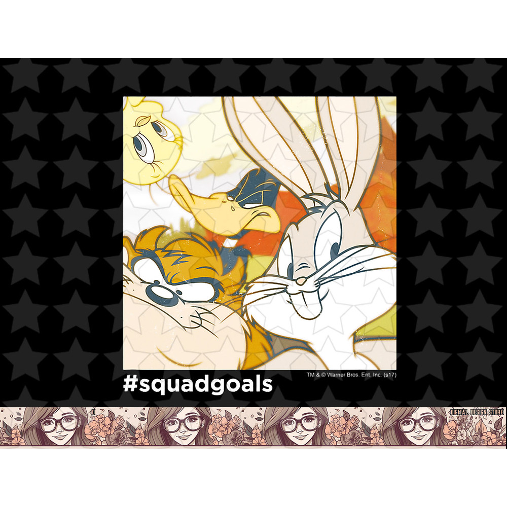 Looney Tunes Squad Goals png, sublimation, digital download .jpg