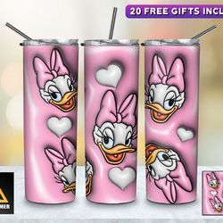 cartoon characters tumbler, cartoon straight tapered wrap skinny tumbler, cartoon characters sublimation skinny tumbler