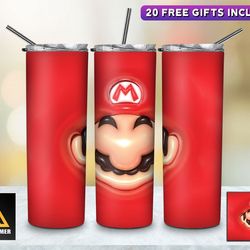 cartoon characters tumbler, cartoon straight tapered wrap skinny tumbler, cartoon sublimation wrap skinny tumbler