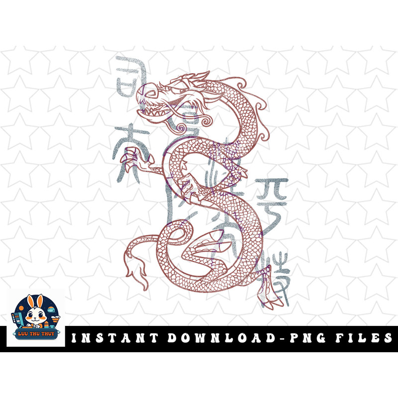 Disney Mulan Mushu Dragon Sketch png, sublimation, digital download.jpg