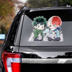 anime sticker, my hero academia sticker, anime decal, manga decal, my hero academia, my hero academia decal