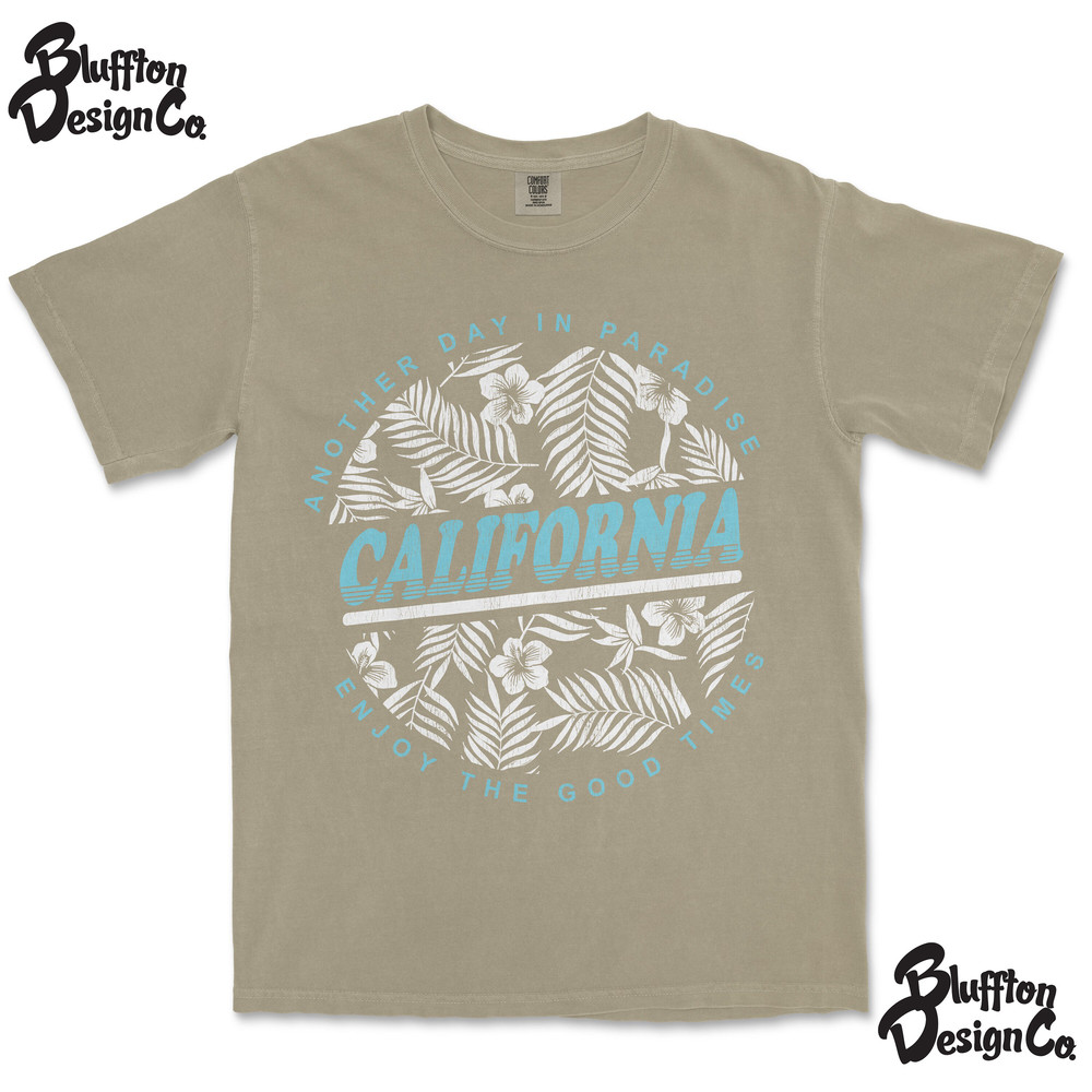 Comfort Colors T-Shirt, Beach T-Shirt, Another Day in Paradise, Distressed T-Shirt, OverSized T-Shirt, California, Beach Vibes, Oversized - 4.jpg