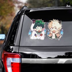 manga decal, anime decal, anime sticker, my hero academia, my hero academia decal, my hero academia sticker
