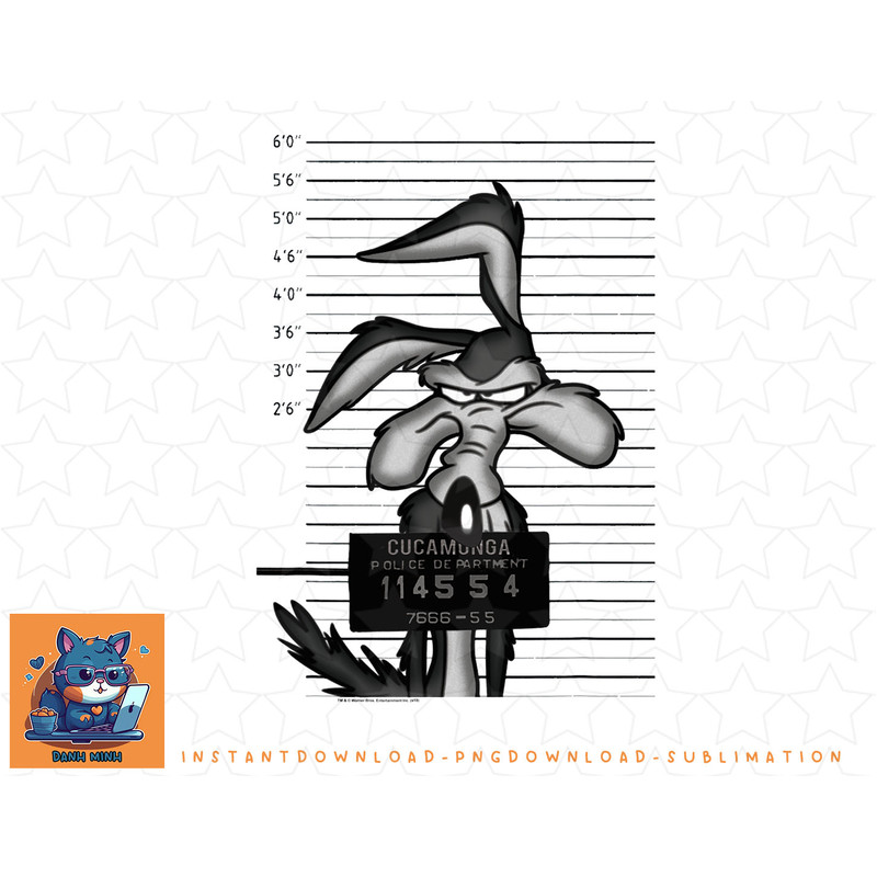 Looney Tunes Wile E. Coyote Busted Short Sleeve png, sublimation, digital download Small copy.jpg