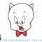 Looney Tunes Porky Pig Face Line Art png, sublimation, digital download.jpg