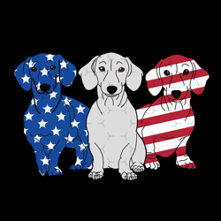three american dogs svg, independence svg, july 4th svg, july 4th dog svg, american dog svg, independence dog svg
