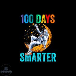 100 days of school astronaut space boys svg cutting files