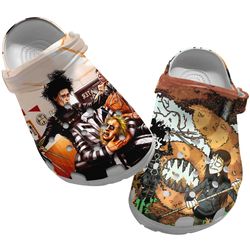 edward scissorhands, edward scissorhands crocs, edward scissorhands clog shoes unisex, movie sandals, movie crocs