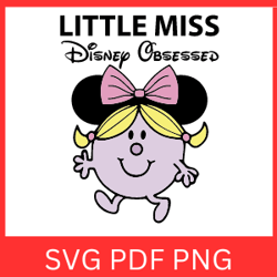 little miss disney obsessed svg|  disney graphic tee svg| little miss disney obsessed png|leopard svg cut file