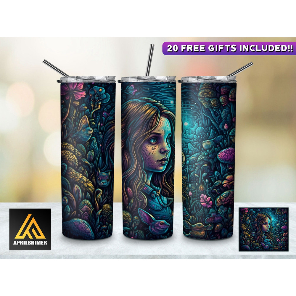 Princess 20 Oz Skinny Tumbler StraightTapered Wrap Png Sublimation Design, Cartoon Tumbler PNG File Digital Download-28.jpg