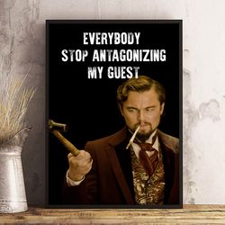 django unchained poster, movie poster, film poster, wall art, wall decor, prints, home decor, chains break free poster