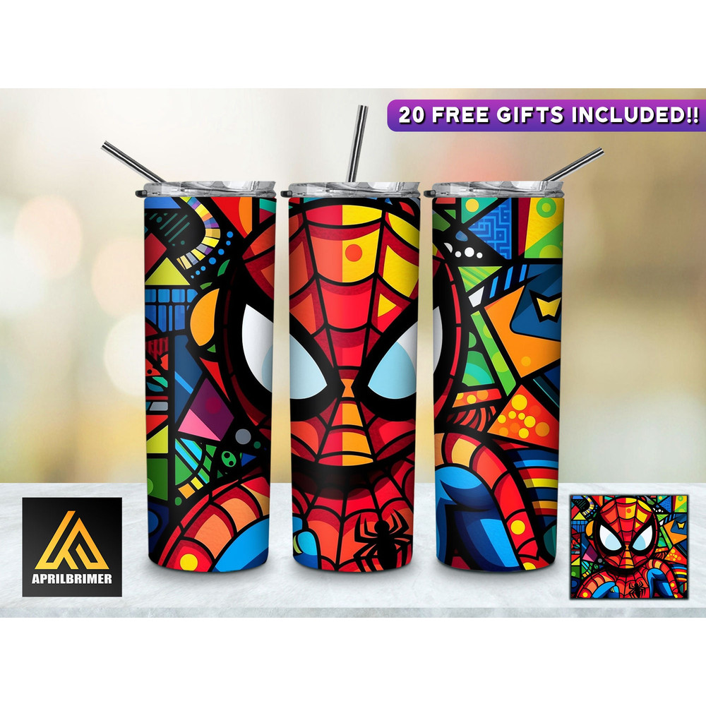 Super Hero Movie 20 Oz Skinny Tumbler StraightTapered Wrap Png Sublimation Design, Movie Tumbler PNG File Digital Download-2.jpg