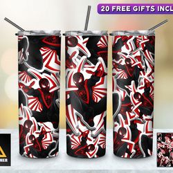 super hero tumbler,super hero spiderman straight tapered wrap skinny tumbler, super hero gift sublimation skinny tumbler
